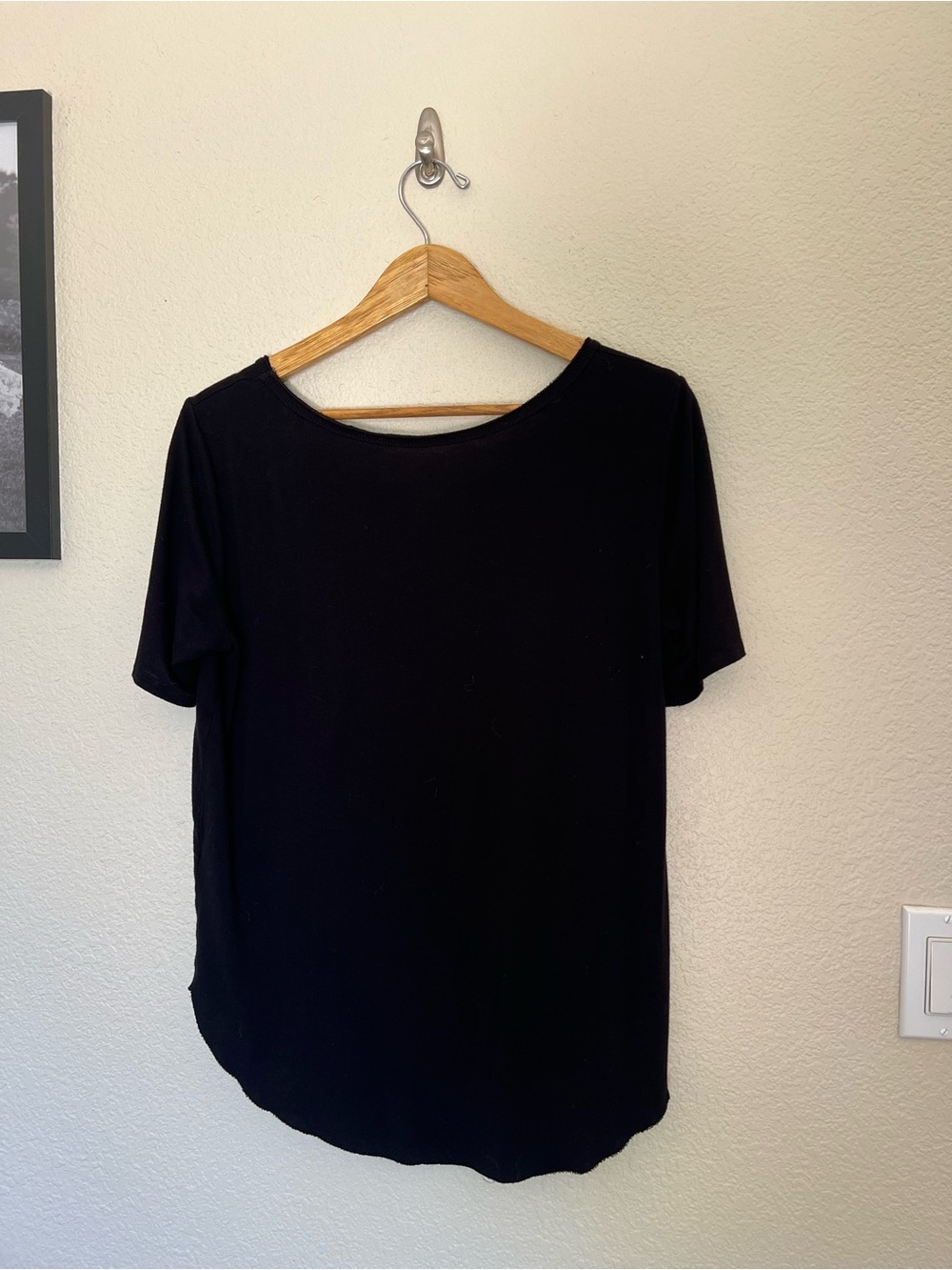 Puppies Make Me Happy Black Short Sleeve Tee - Picture 5 of 5